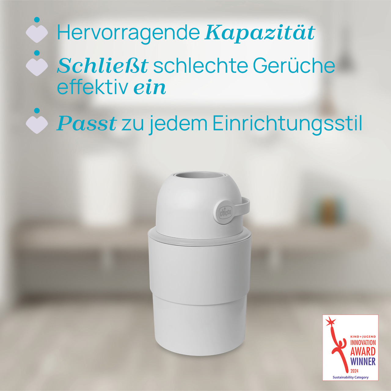 Teleskop Windeleimer Odour Off null - 1