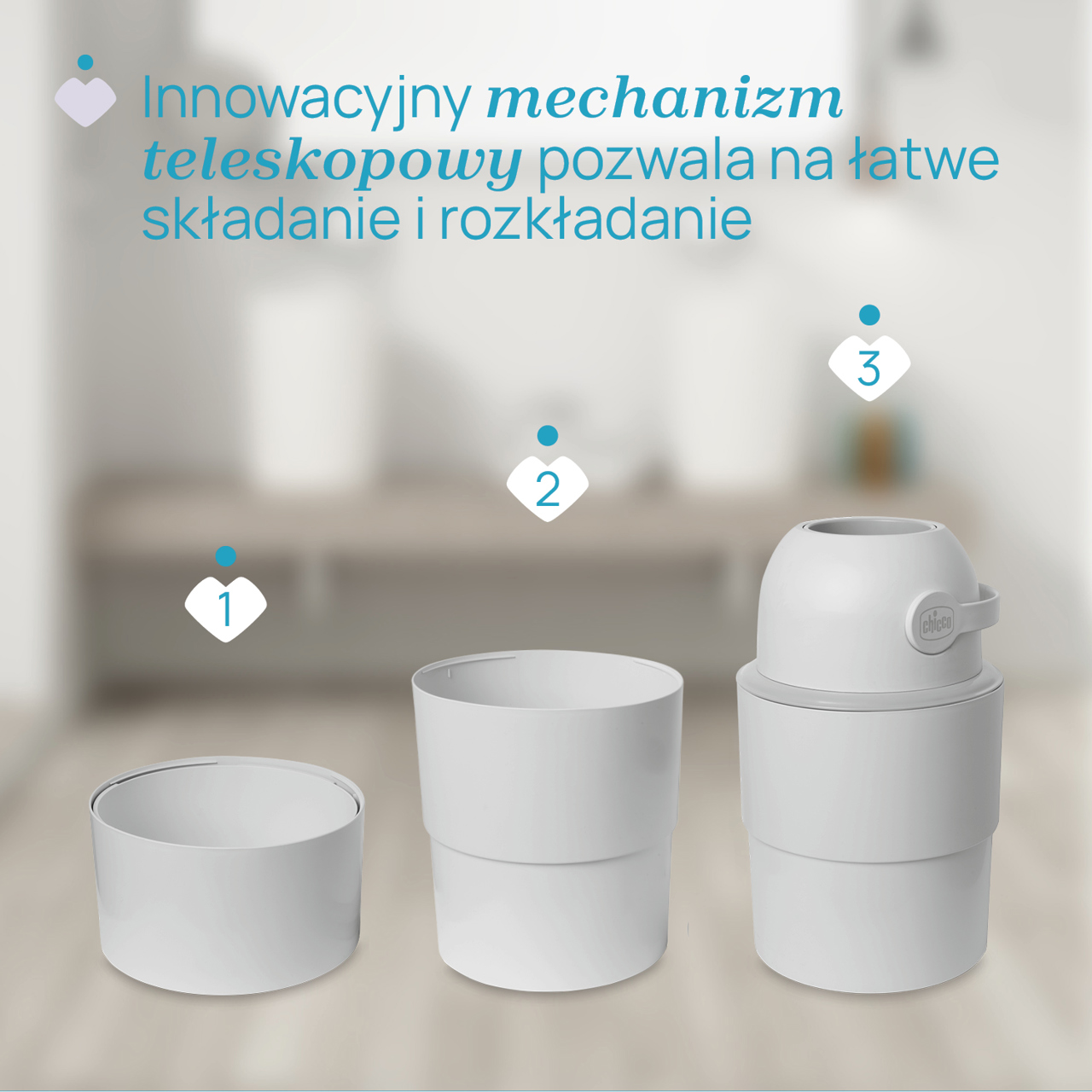 TELESKOPOWY KOSZ NA PIELUCHY  null - 4