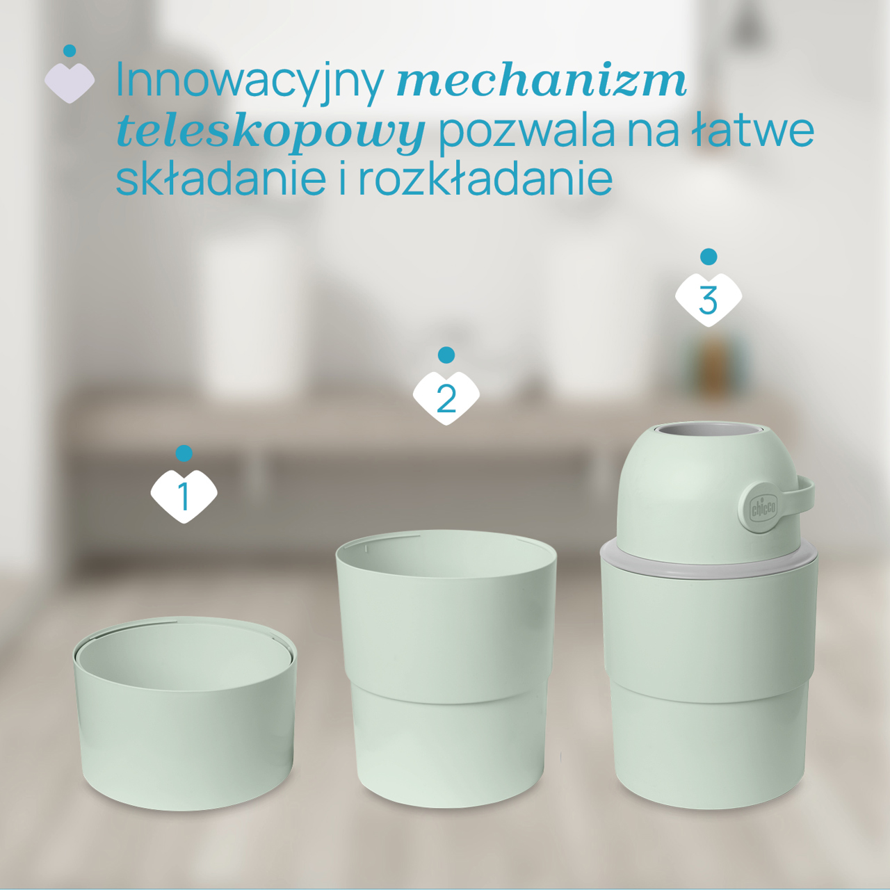 TELESKOPOWY KOSZ NA PIELUCHY  null - 4