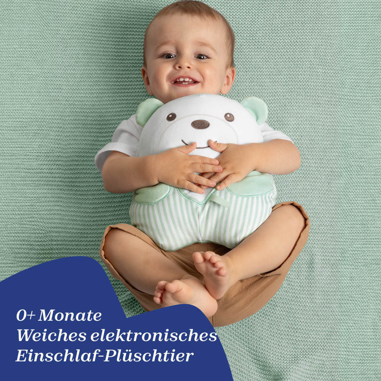 Kuschelbär weich, mit Musik und Licht null - 1