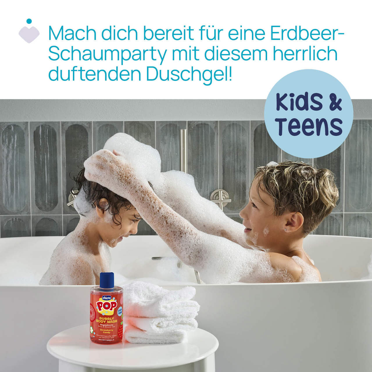 BUBBLY DUSCHGEL ERDBEER 300ML null - 1