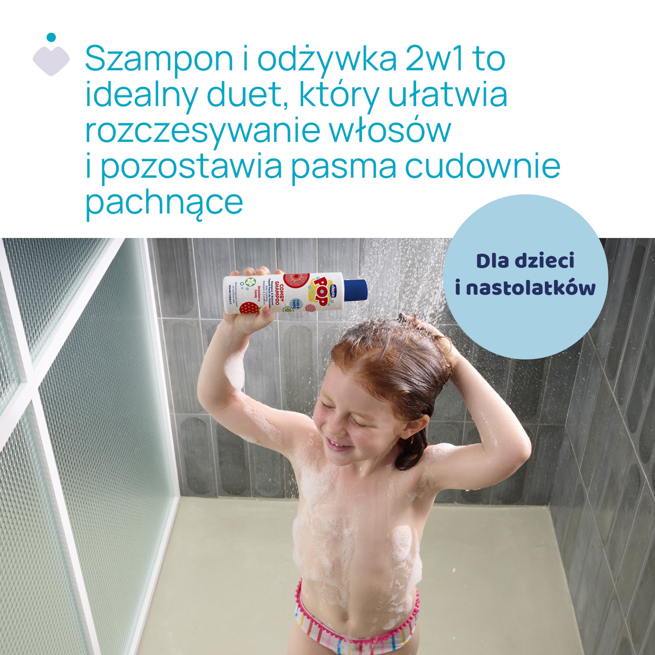 SZAMPON 2W1 TRUSKAWKOWY SORBET 250ML  6L+ null - 1
