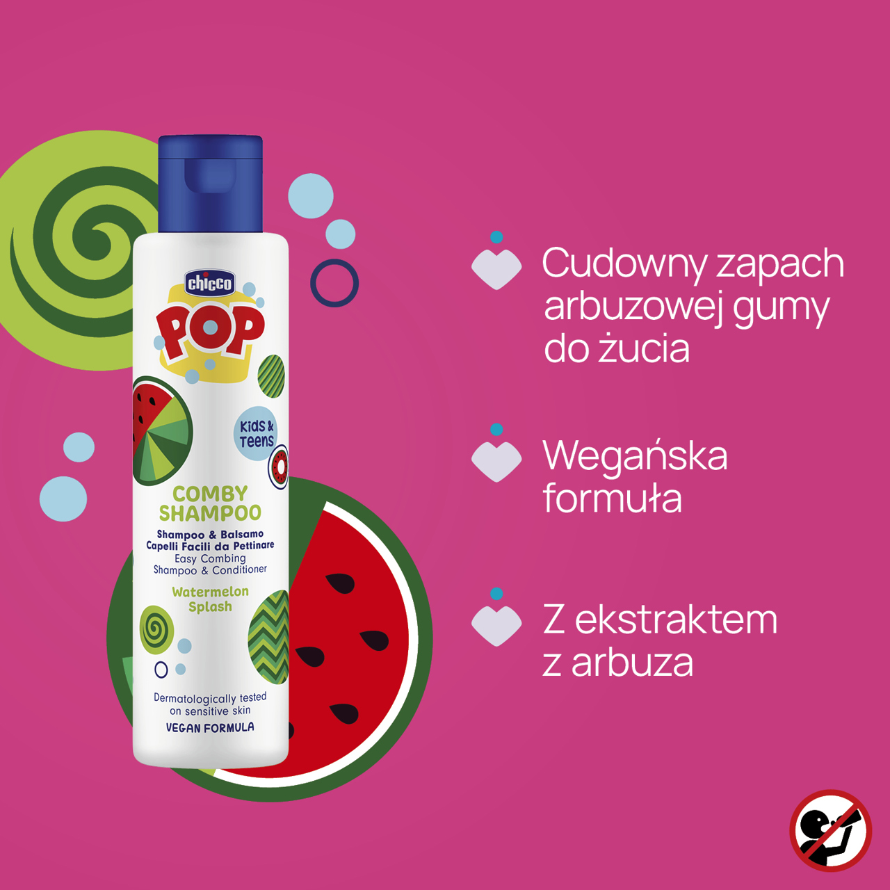 SZAMPON 2W1 ARBUZOWY SORBET 250ML  6L+ null - 4