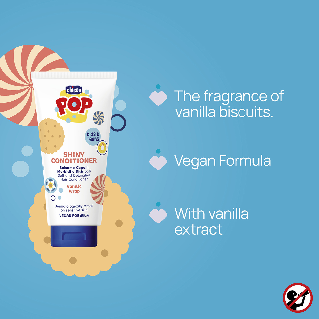 ACONDICIONADOR BRILLANTE GALLETA DE VAINILLA 150ML null - 3
