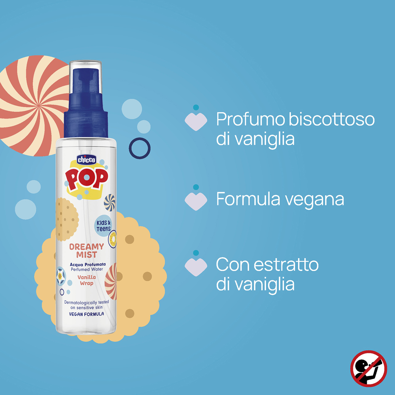 Acqua Profumata Vanilla Wrap 150 Ml Chicco - 3