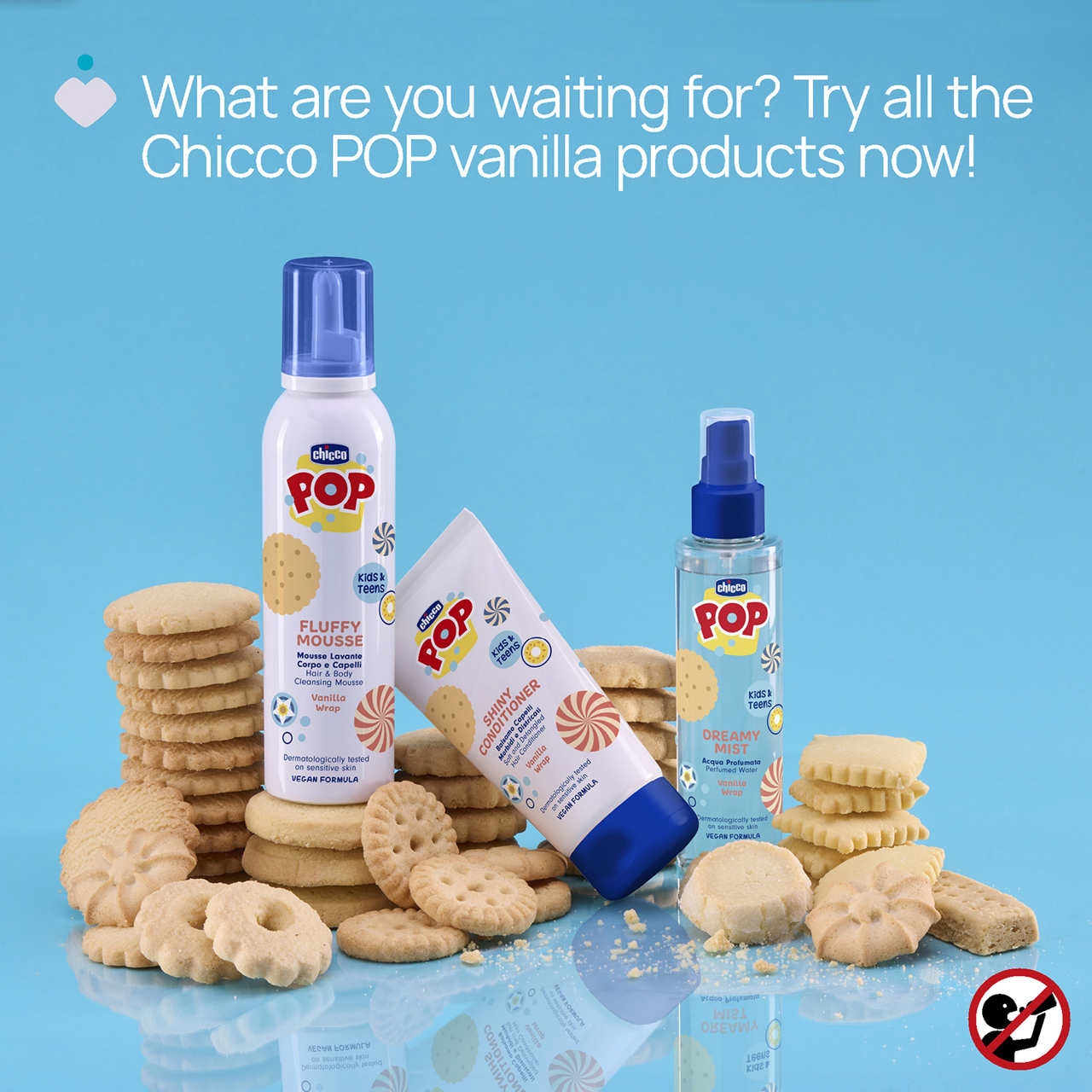 Agua perfumada Vainilla 150ml Chicco - 5