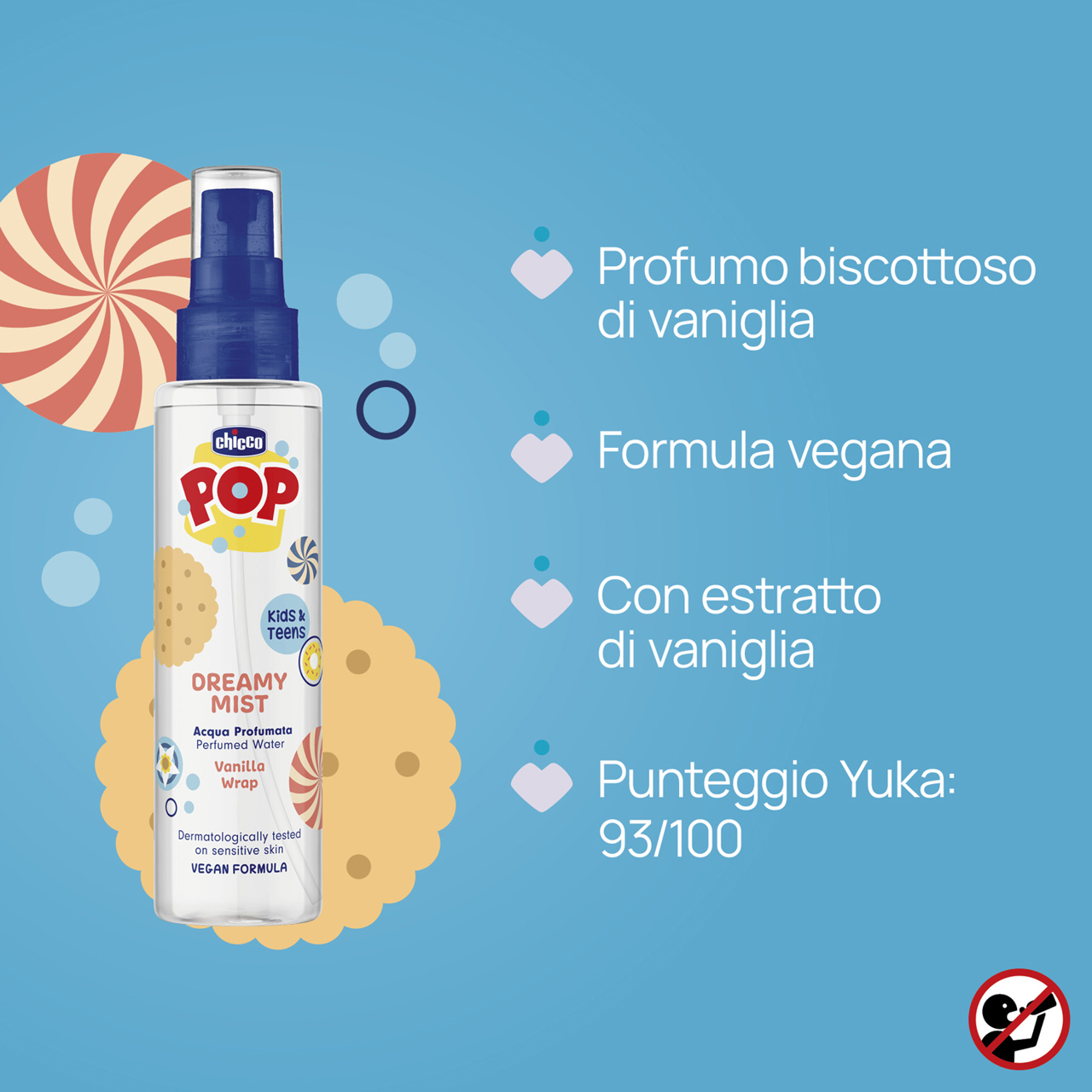 Acqua Profumata Vanilla Wrap 150 Ml Chicco - 3