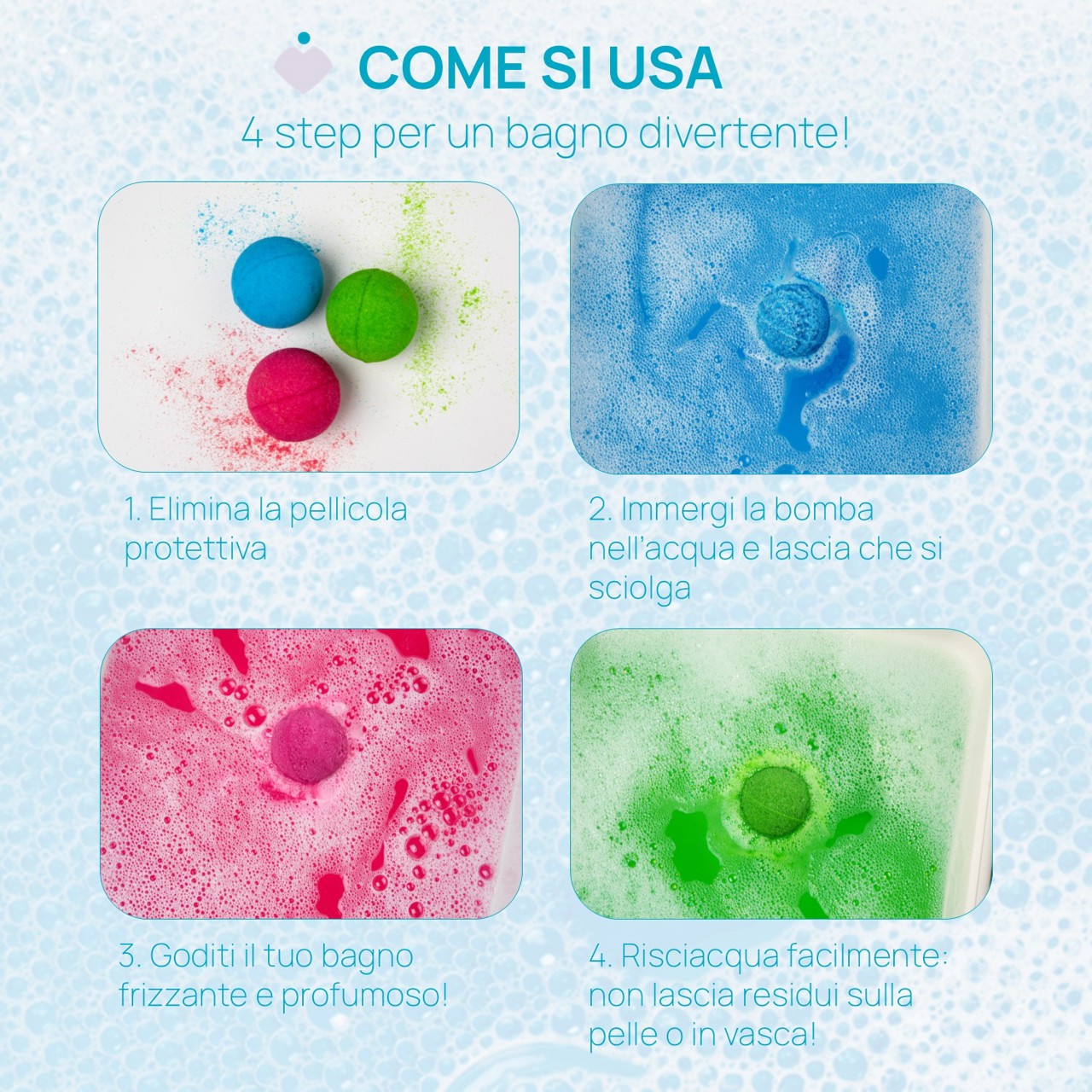 FIZZY BOMBE DA BAGNO 3PZ Chicco - 2