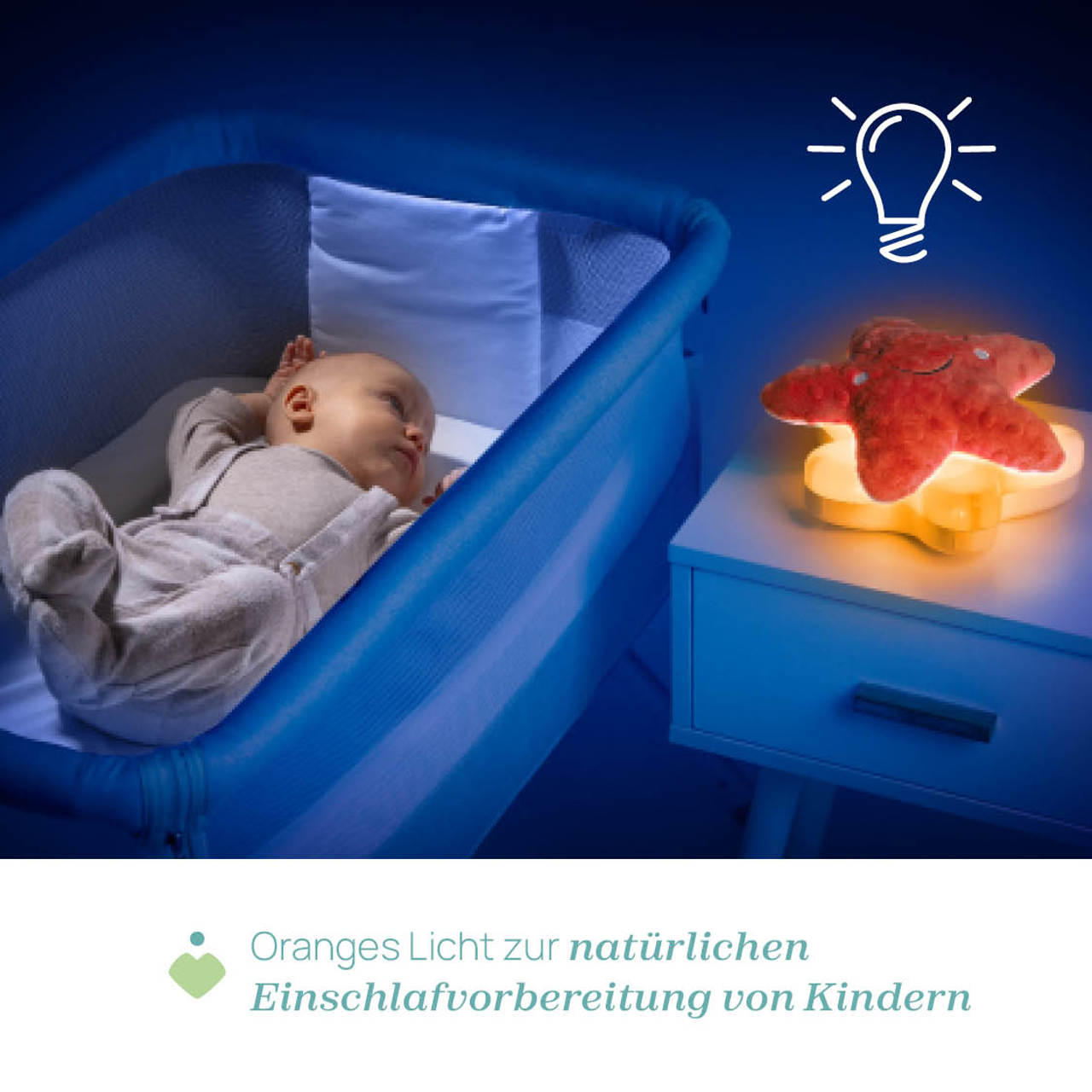 You&Me Nachtlicht begleitet Schwangerschaft und Baby null - 2
