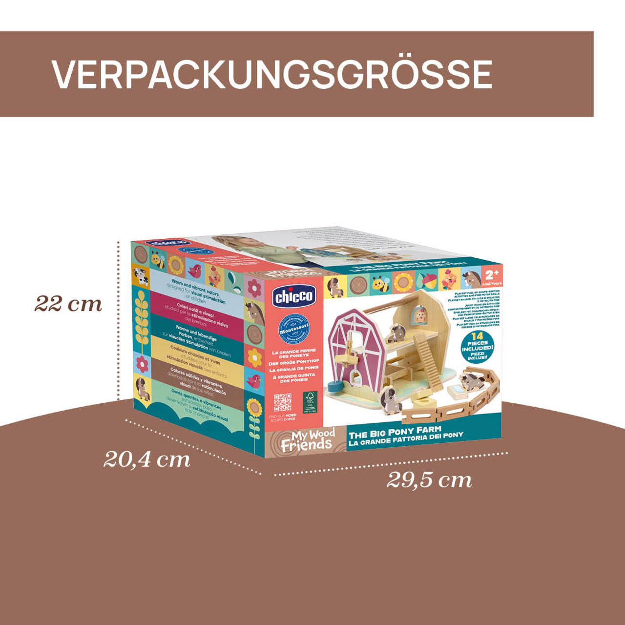 Die Gro&szlig;e Ponyhof  - My Wood Friends Holzspielzeug null - 5