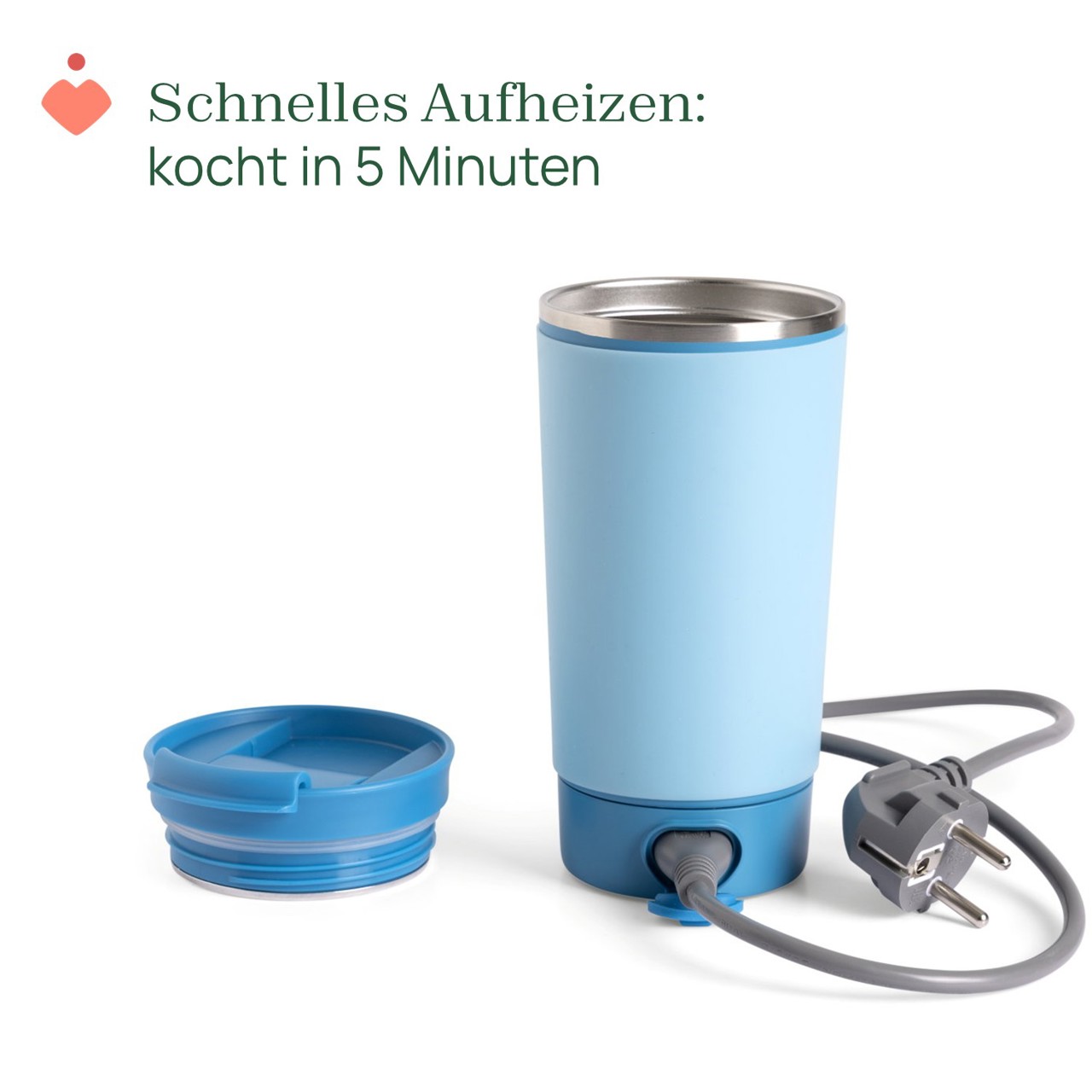 Tragbarer Wasserkocher null - 2