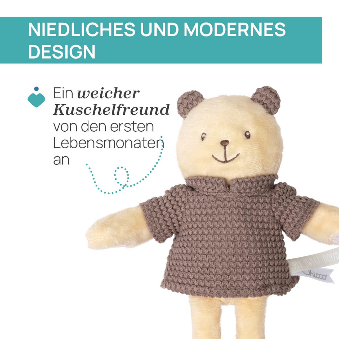 Kuschelb&auml;r mit langen Beinen null - 2