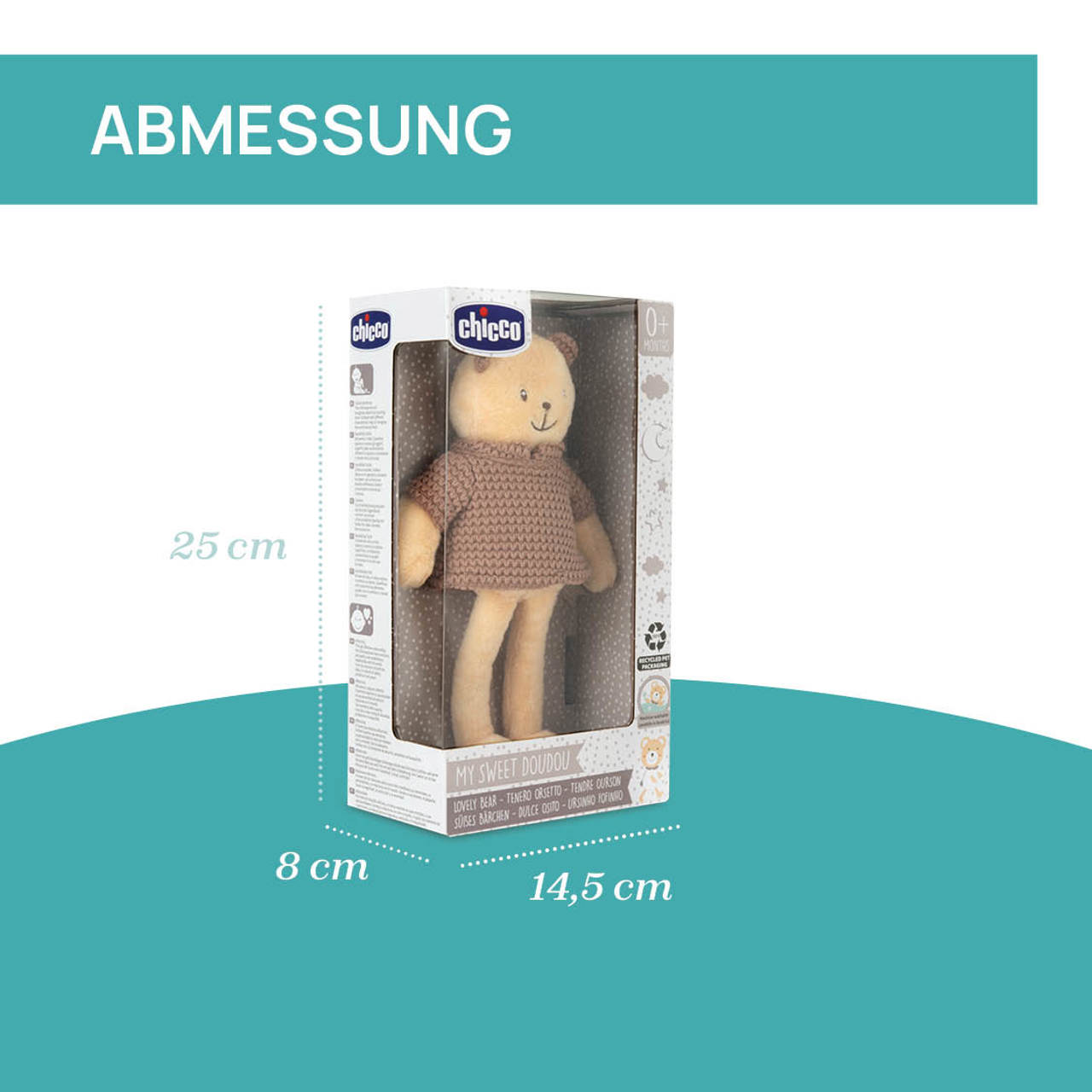 Kuschelb&auml;r mit langen Beinen null - 5