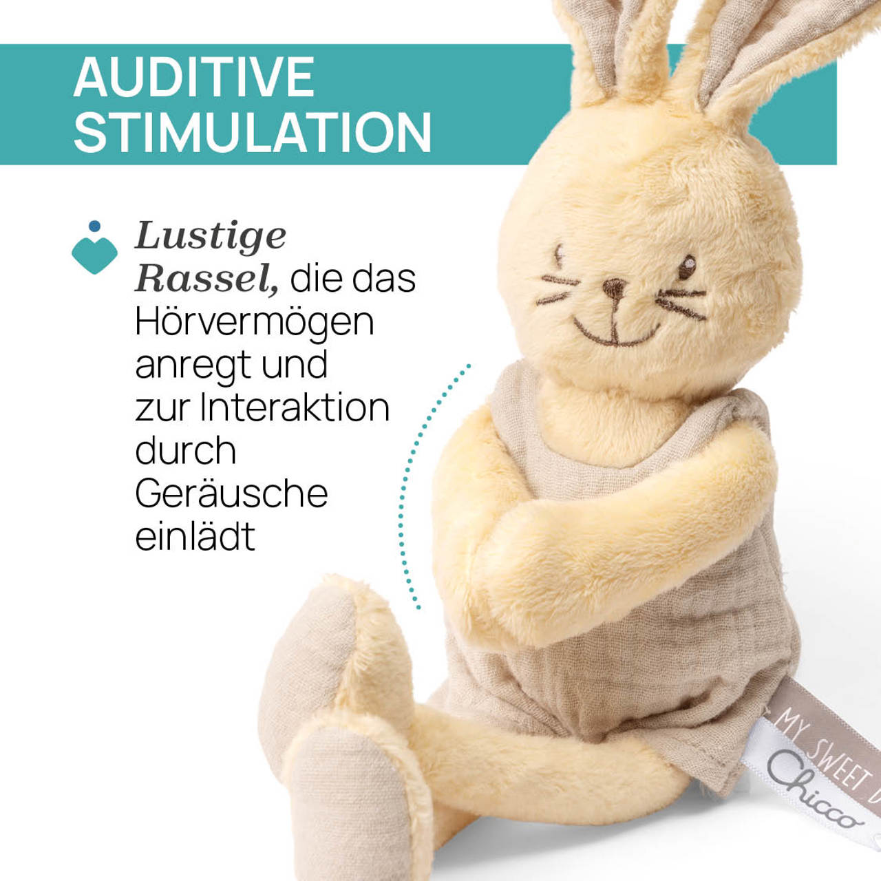 Kuschelhase mit langen Beinen null - 4