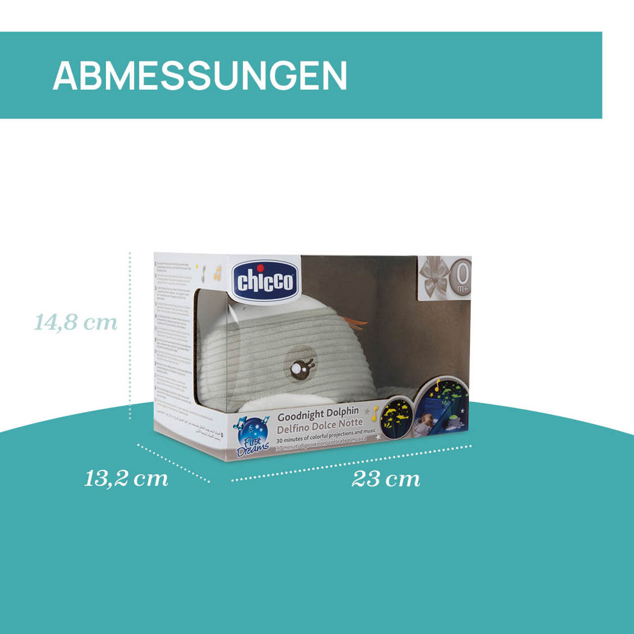 Delfin Gute Nacht Nachtlicht Projektor null - 5