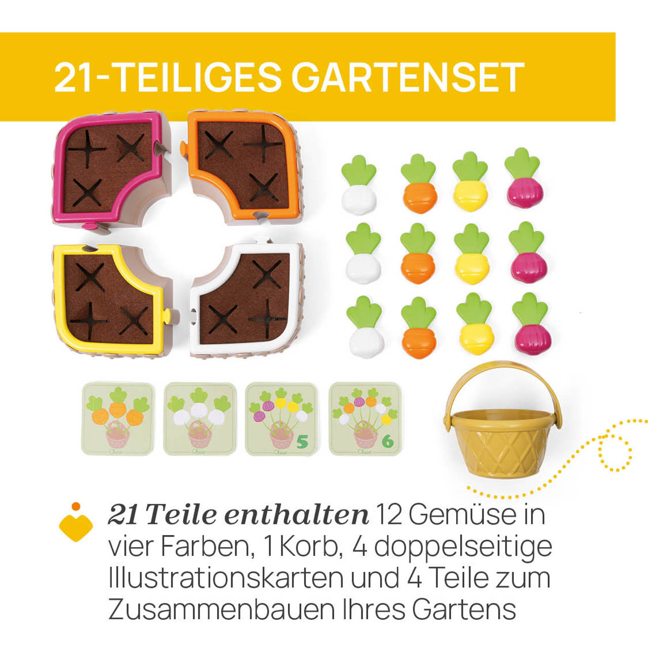 2in1 Gem&uuml;segarten Spielset null - 1