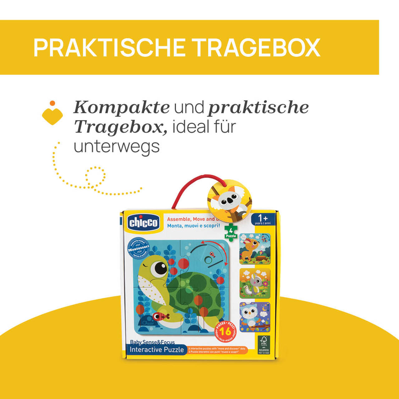 Interaktives Puzzle f&uuml;r Kleinkinder null - 6