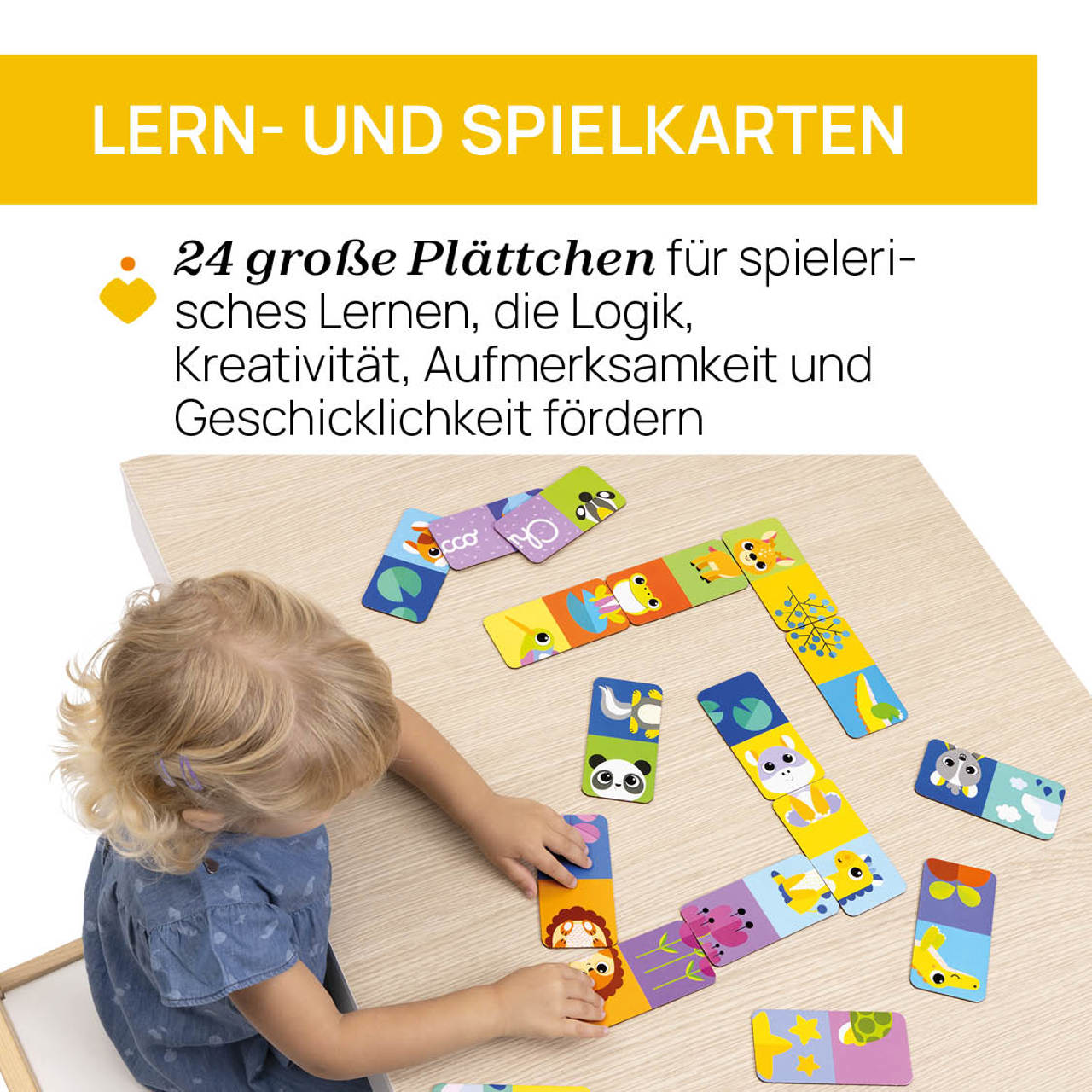 2in1 Domino-Spielset f&uuml;r Kleinkinder null - 1