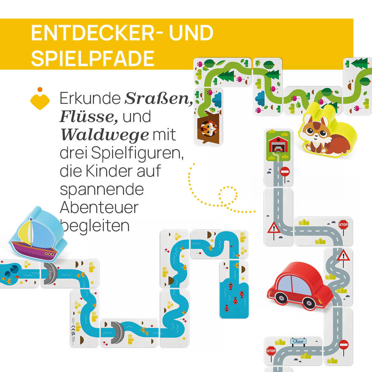 2in1 Domino-Spielset f&uuml;r Kleinkinder null - 2