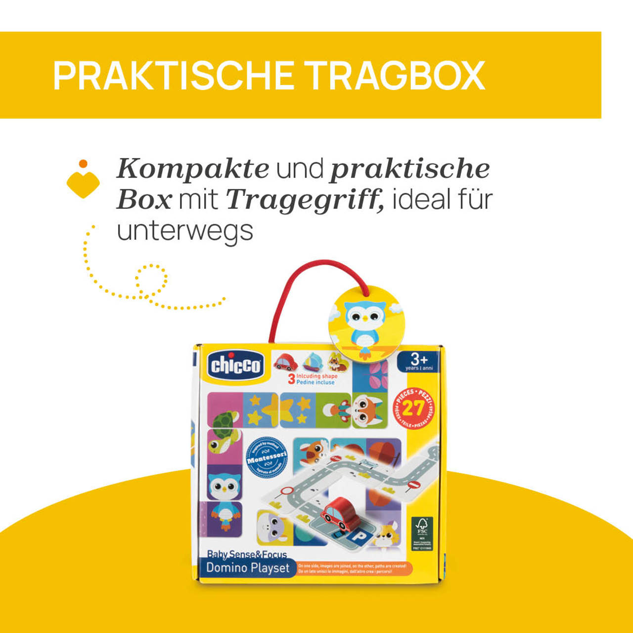 2in1 Domino-Spielset f&uuml;r Kleinkinder null - 4