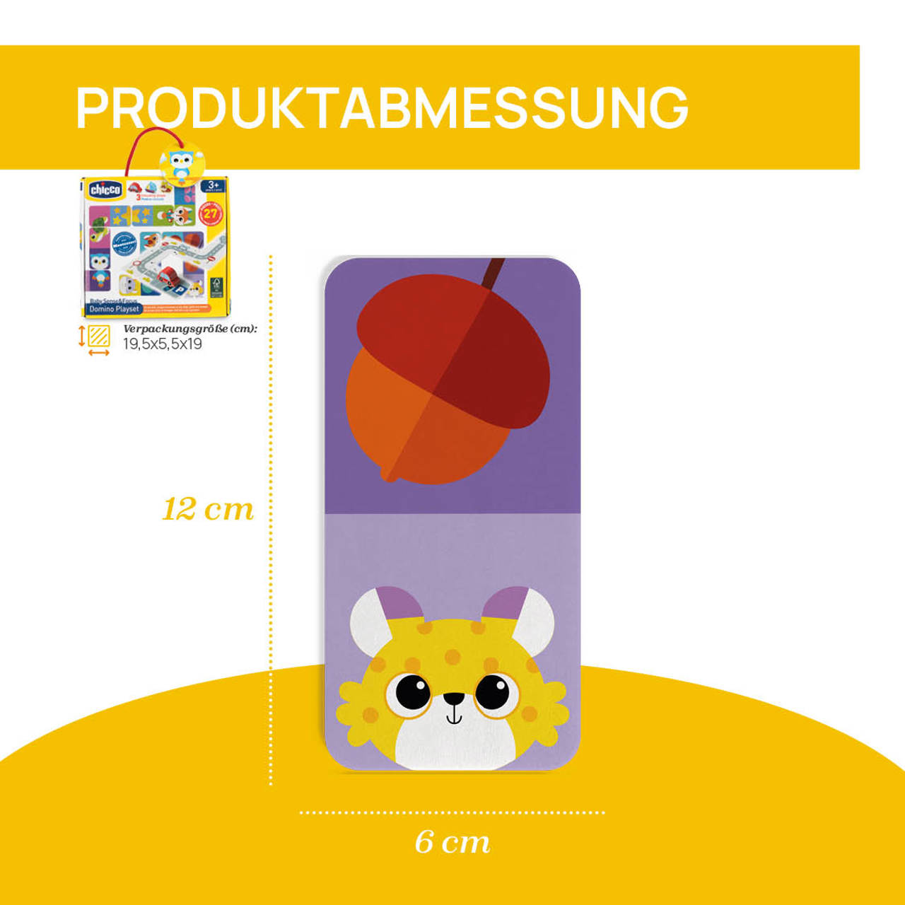 2in1 Domino-Spielset f&uuml;r Kleinkinder null - 5