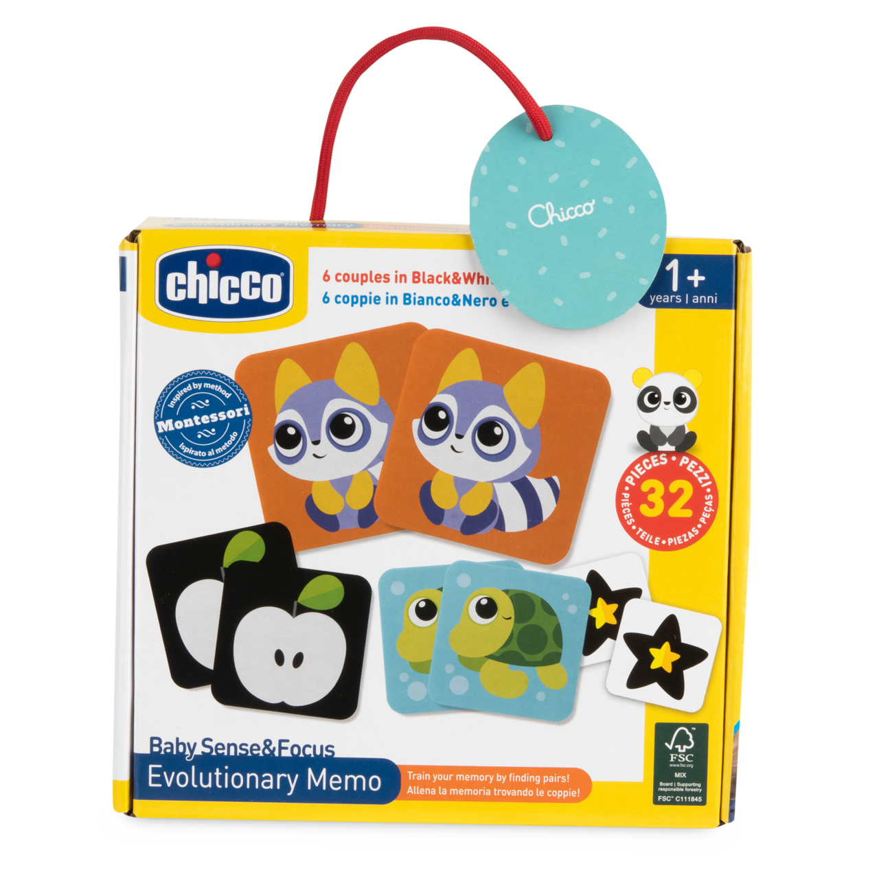 Jogo de Mem&oacute;ria Evolutivo Chicco - 5