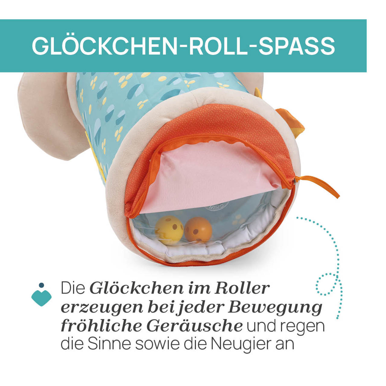 Sensorischer Elefanten-Roller null - 3