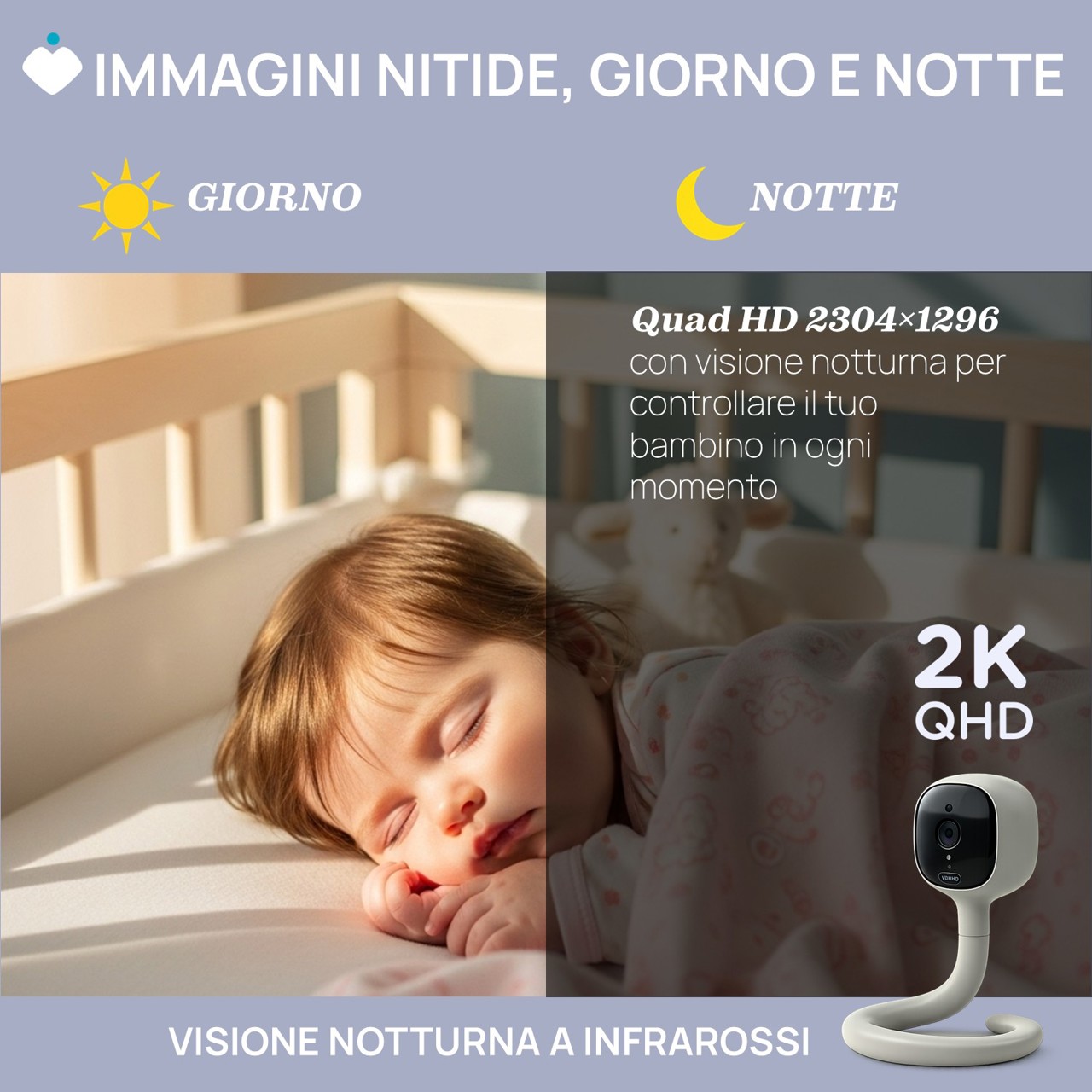 Video Baby Monitor WI-FI &ndash; Smart AI Chicco - 1
