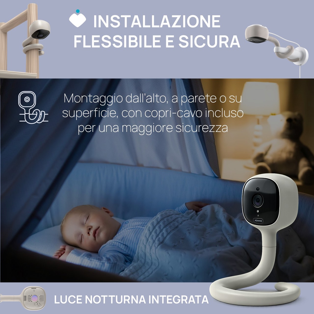 Video Baby Monitor WI-FI &ndash; Smart AI Chicco - 4