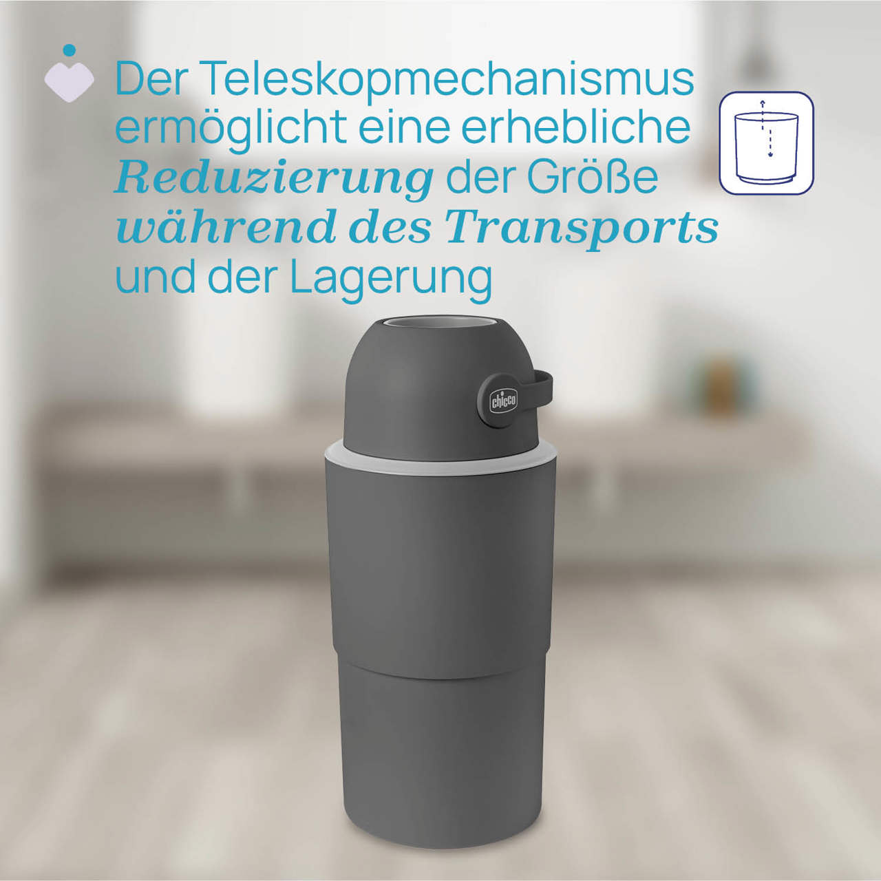 Teleskop Windeleimer XL Odour Off null - 11