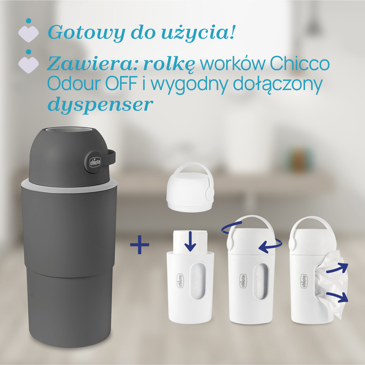 TELESKOPOWY KOSZ NA PIELUCHY XL null - 5