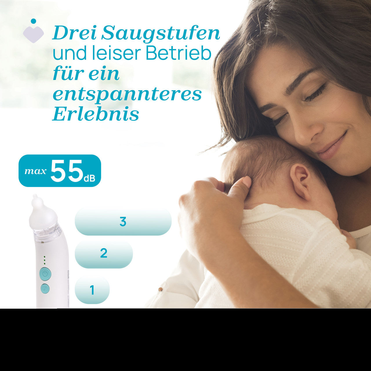 Elektrischer Baby-Nasensauger "PhysioClean" null - 4