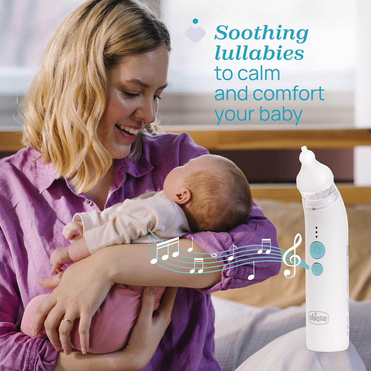 Aspirador nasal el&eacute;ctrico Physioclean Chicco - 3