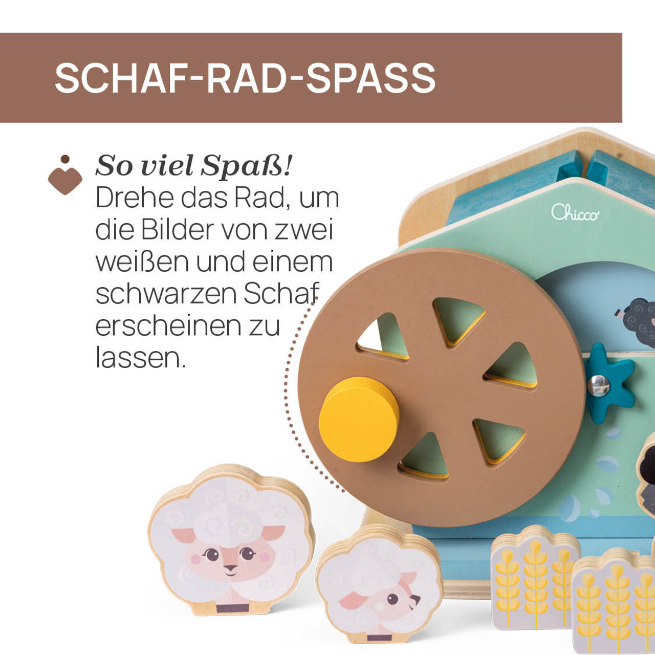 Die Kleine Schaf-Wasserm&uuml;hle - My Wood Friends Holzspielzeug null - 2