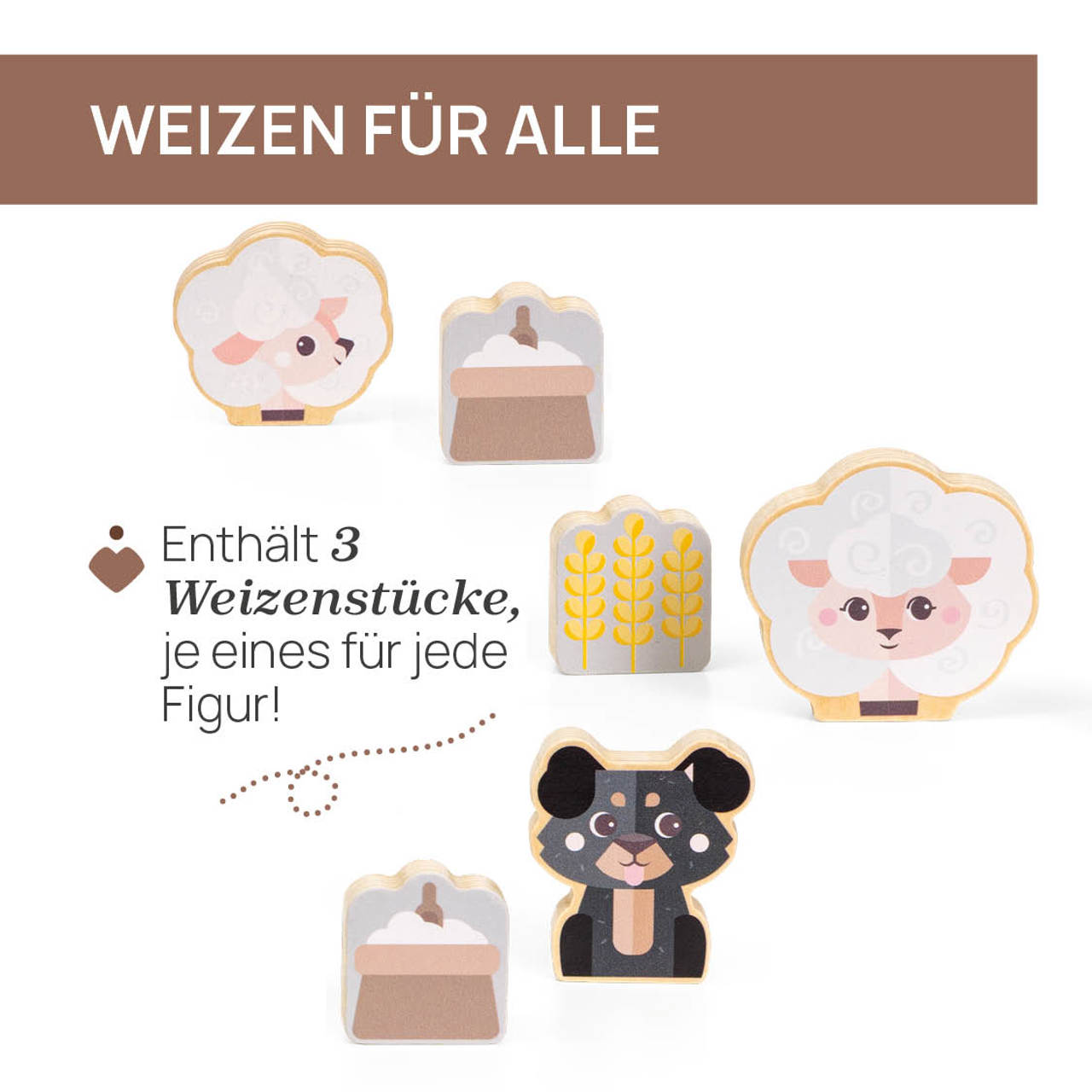 Die Kleine Schaf-Wasserm&uuml;hle - My Wood Friends Holzspielzeug null - 3