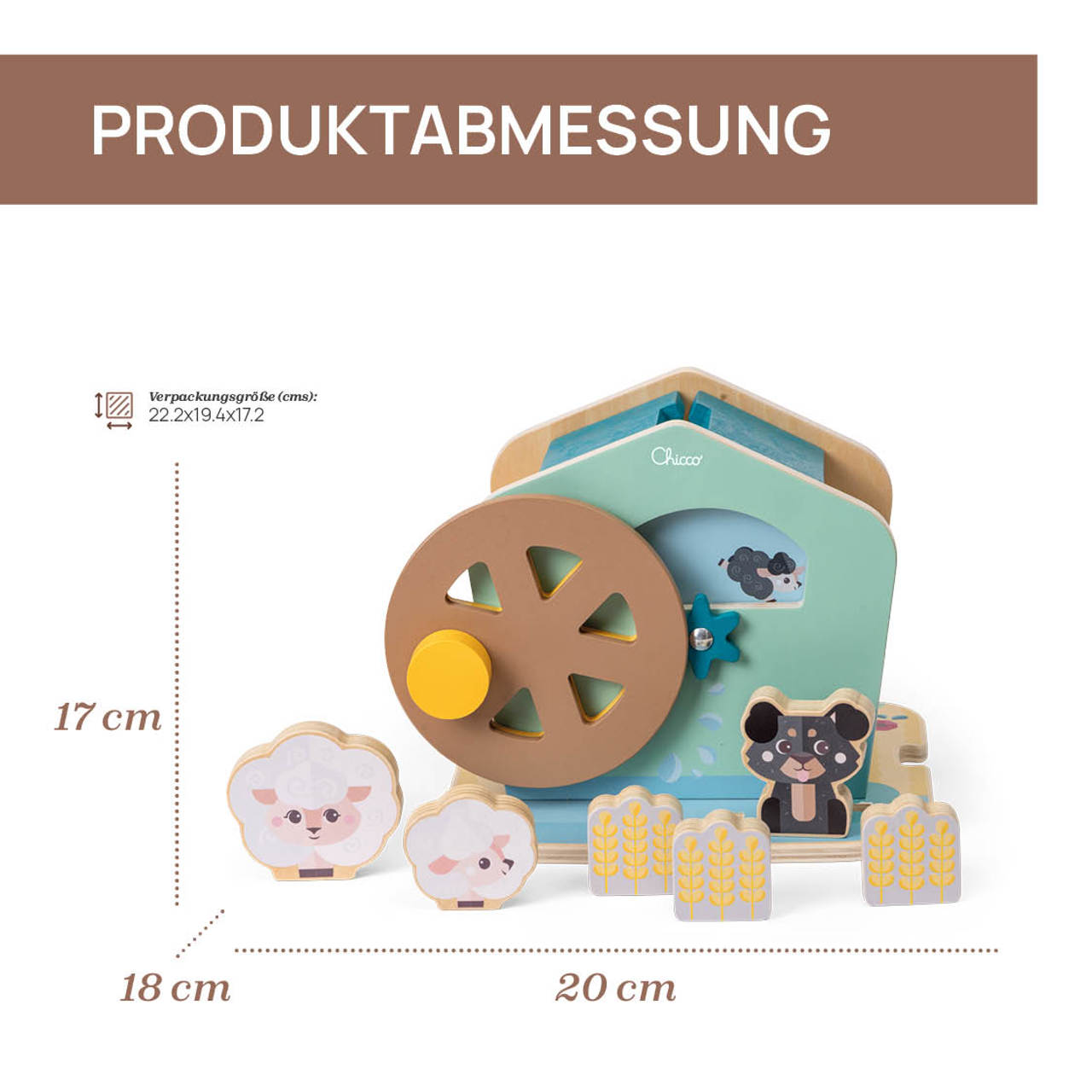 Die Kleine Schaf-Wasserm&uuml;hle - My Wood Friends Holzspielzeug null - 4