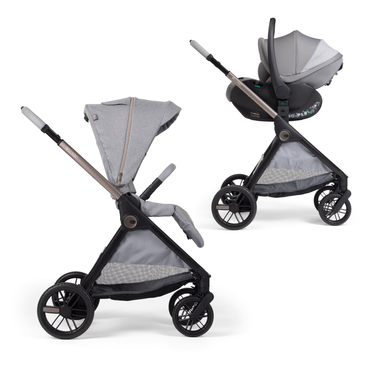 Duo Bellagio con seggiolino auto First-Seat Recline null - 0