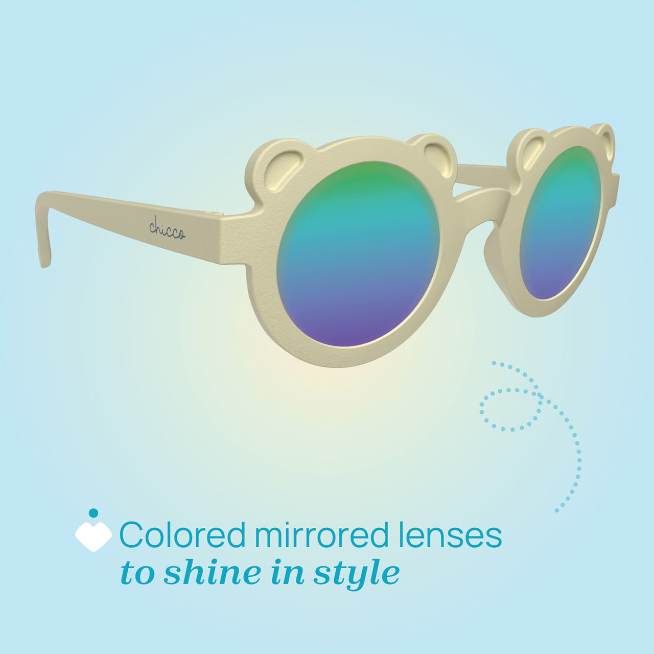 Lunettes de soleil 36m+avec verres miroir Chicco - 1
