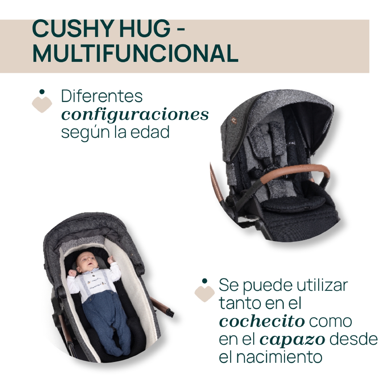 Tr&iacute;o Mysa con Gran Comfort y Kory Plus Chicco - 6