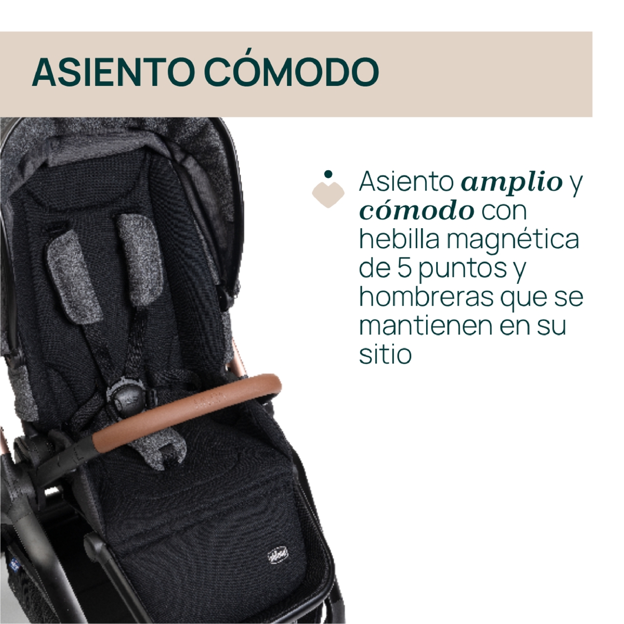 Tr&iacute;o Mysa con Gran Comfort y Kory Plus Chicco - 9
