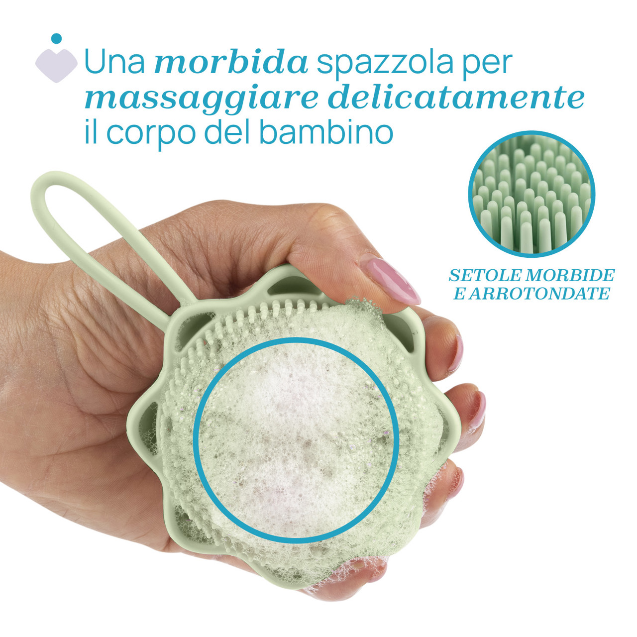 SPAZZOLA CORPO CON DISPENSER INTEGRATO Chicco - 1