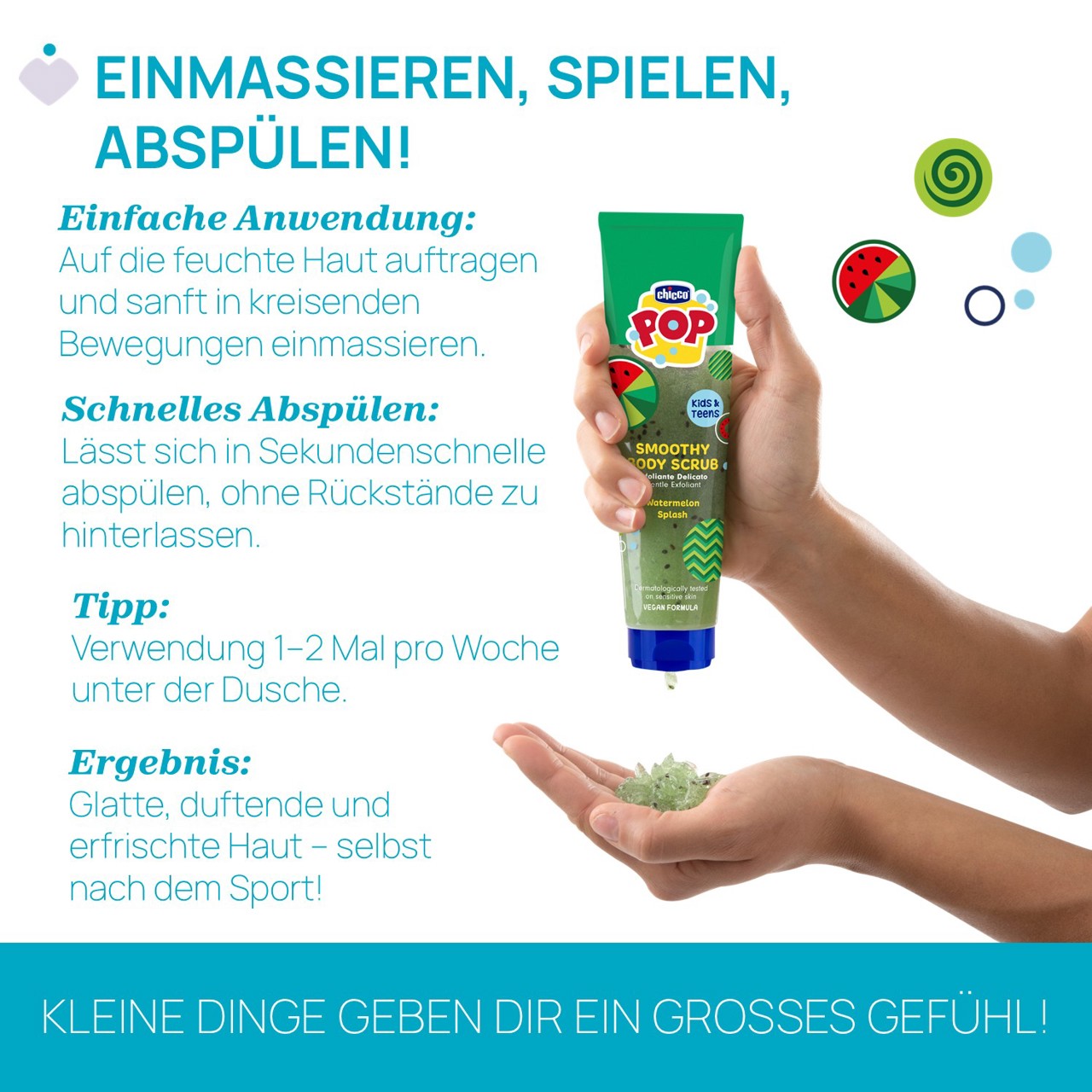 Chicco POP Body-Peeling Wassermelone 150ml null - 5