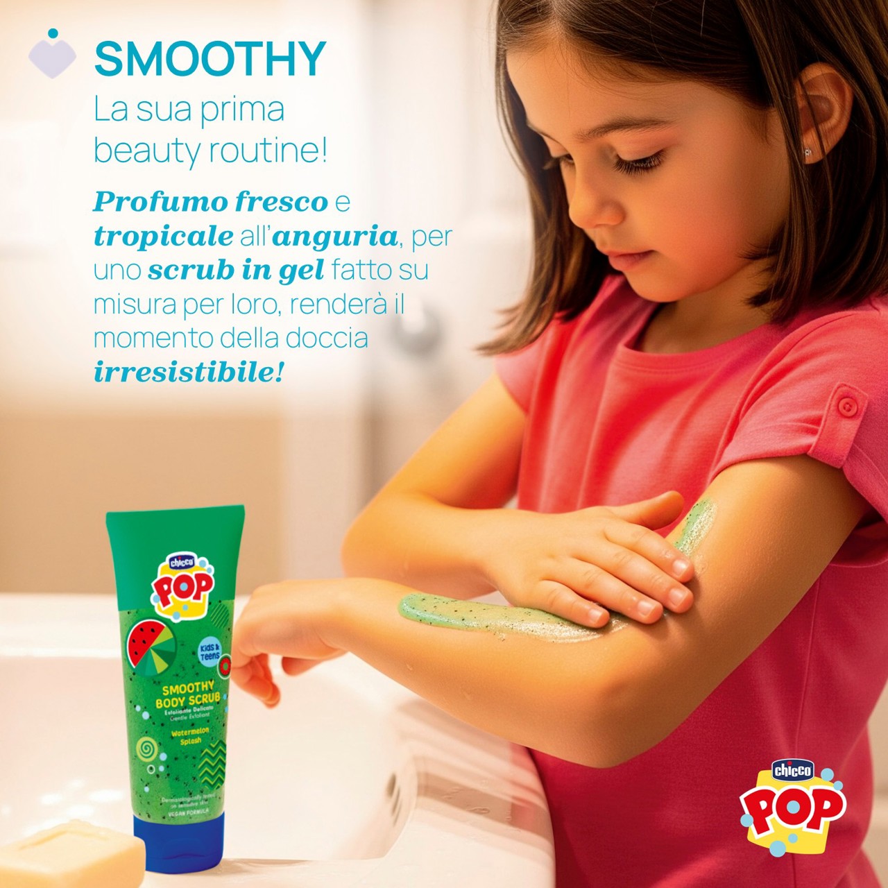 SMOOTHY SCRUB CORPO ANGURIA 150ML Chicco - 1