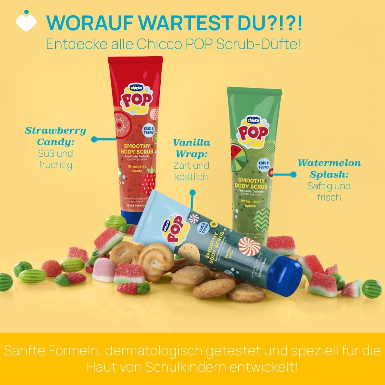 Chicco POP Body-Peeling Vanille 150ml null - 6