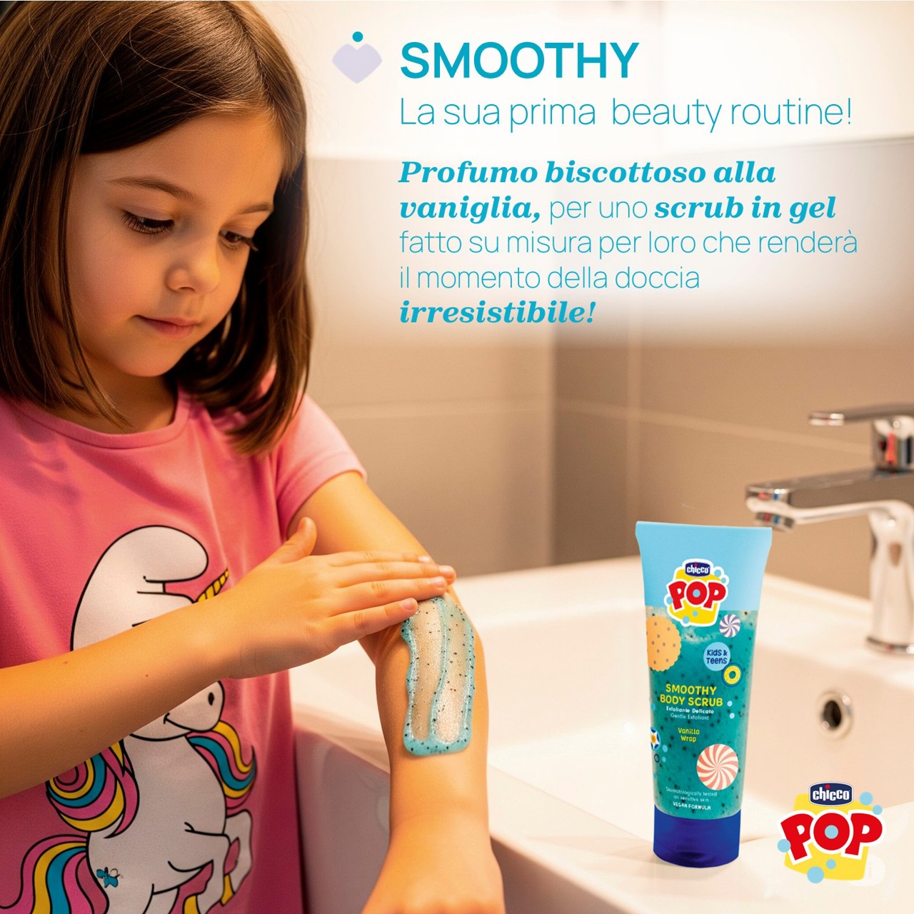 SMOOTHY SCRUB CORPO VANIGLIA 150ML Chicco - 1