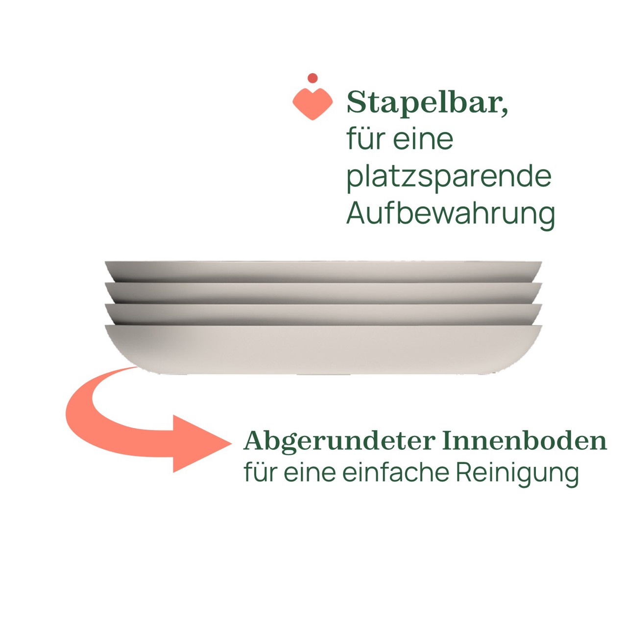 Teller mit Unterteilungen 12M+ null - 3