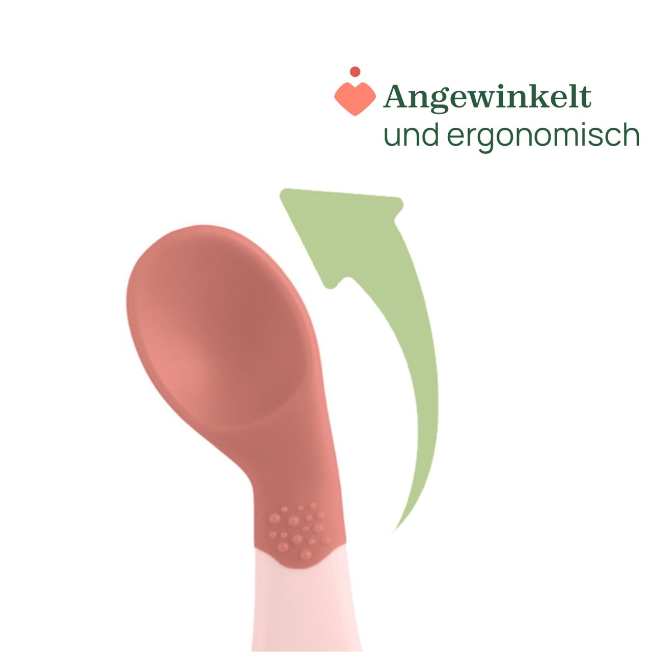 Esslernlöffel, angewinkelt 8M+ null - 2