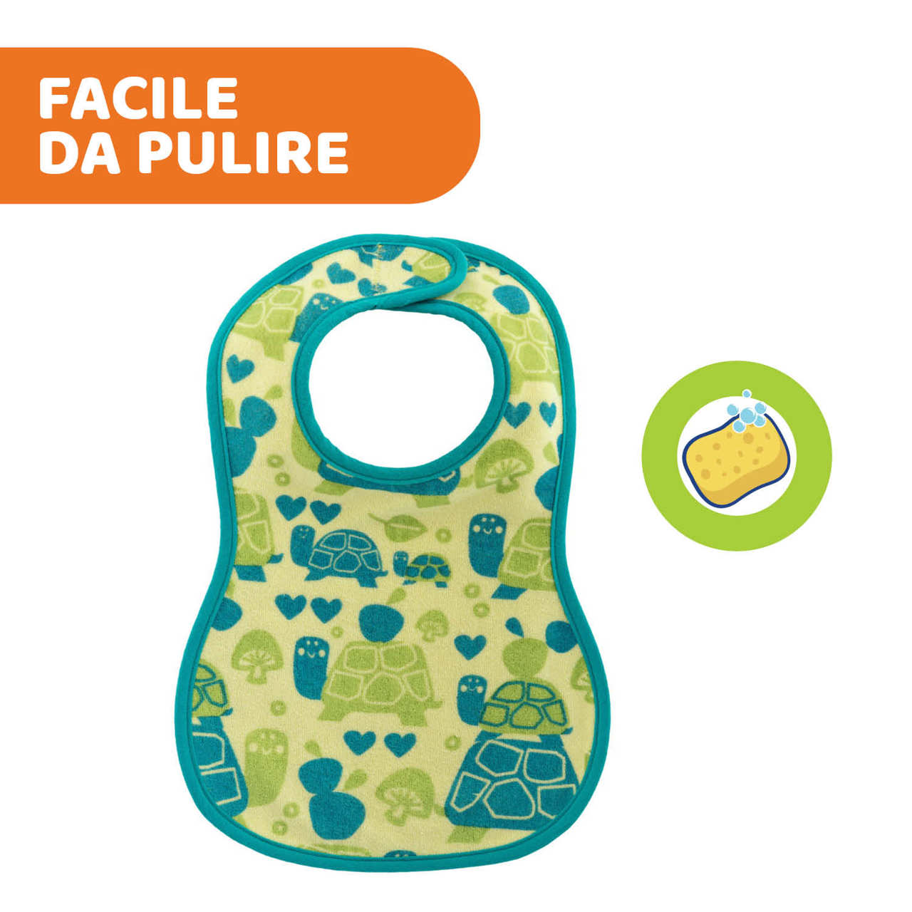 Bavaglini Easy Meal (2 pezzi) Chicco - 1