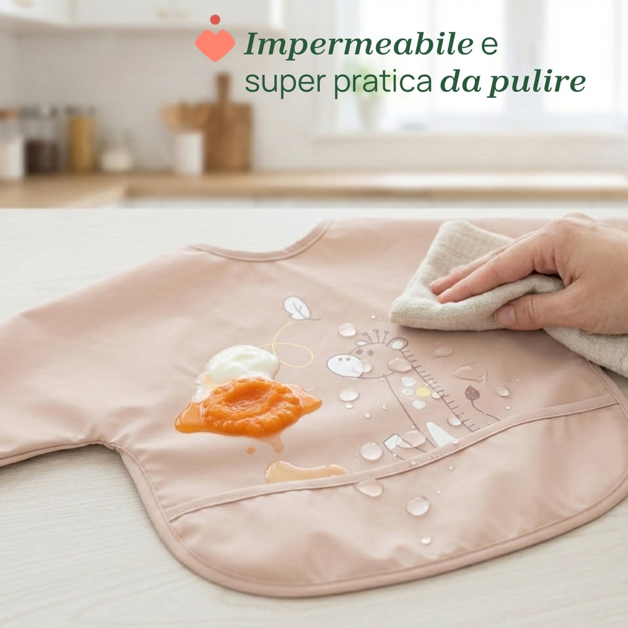 Bavaglino con maniche Chicco - 2