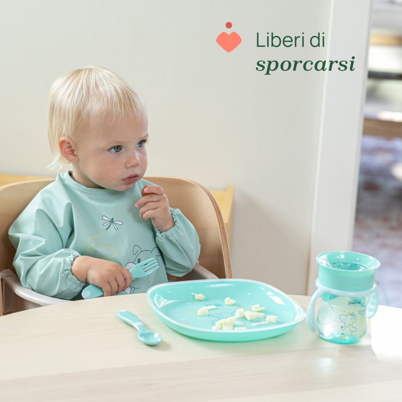 Bavaglino con maniche Chicco - 1